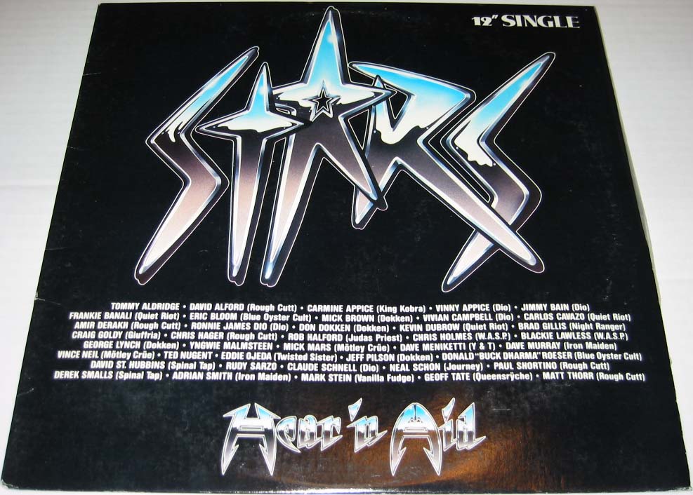 Hear n Aid Stars ヘヴィメタル　Dio Judas Yngwie Remembering Hear 'N Aid's 'Stars,' the forgotten 'We Are the