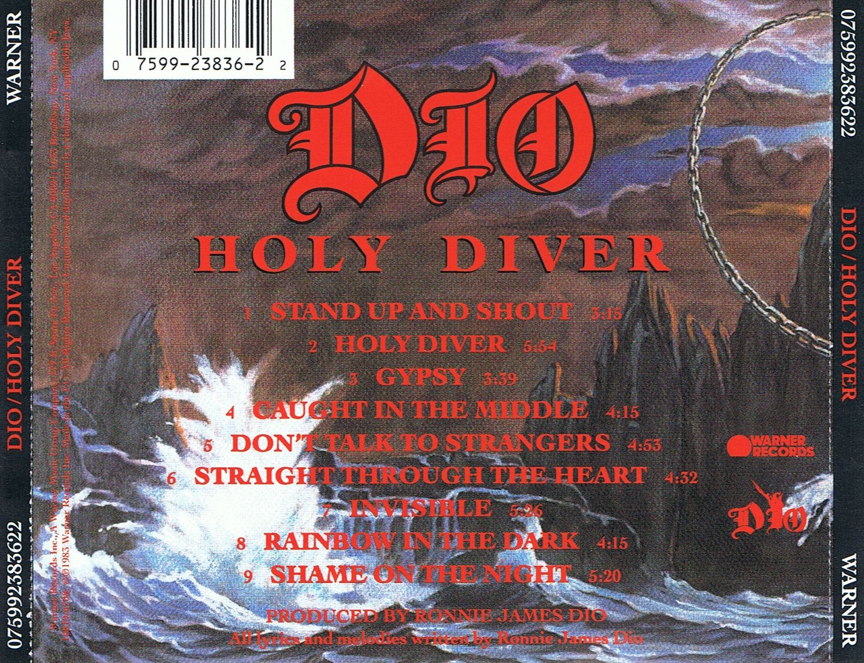 Tapio's Ronnie James Dio Pages: Dio CD Discography, October