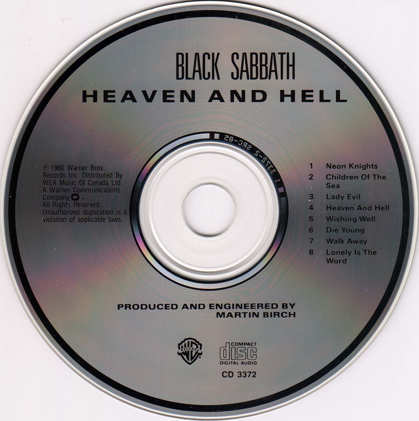 Tapio's Ronnie James Dio Pages: Black Sabbath CD Discography