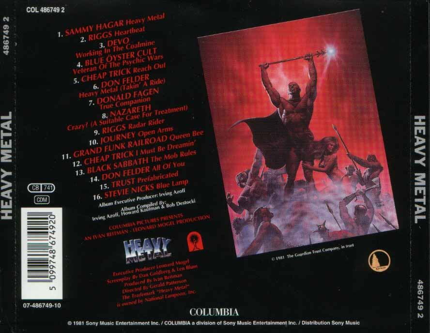 heavy metal soundtrack