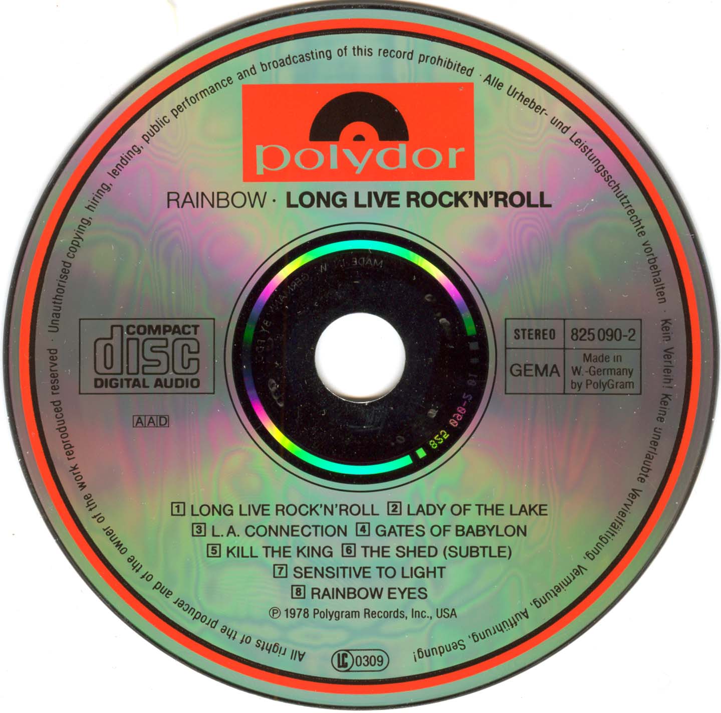 ●Rainbow レインボー ●DORTMUND Januar 1983 ● ○Rainbow レインボー ○DORTMUND Januar 1983 ○ ○Rainbow
