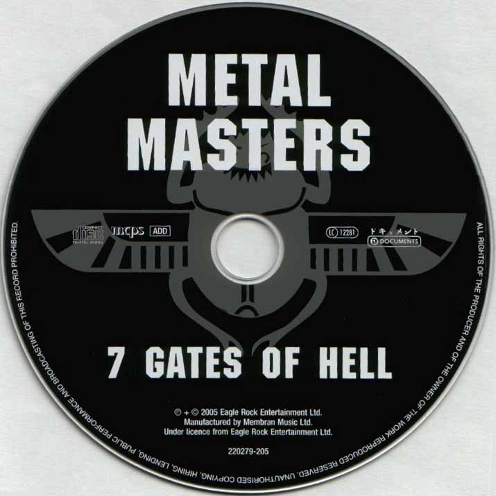 gates to hell. metal masters 7 gates of hell