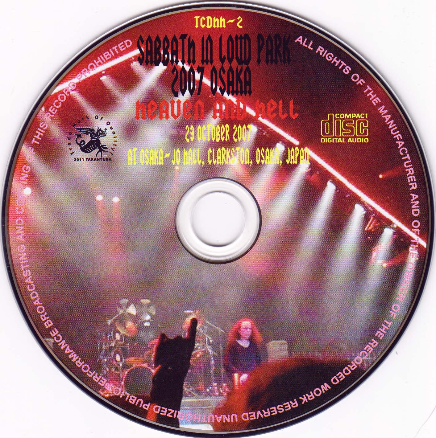 Tapio's Ronnie James Dio Pages: Heaven And Hell bootleg CD