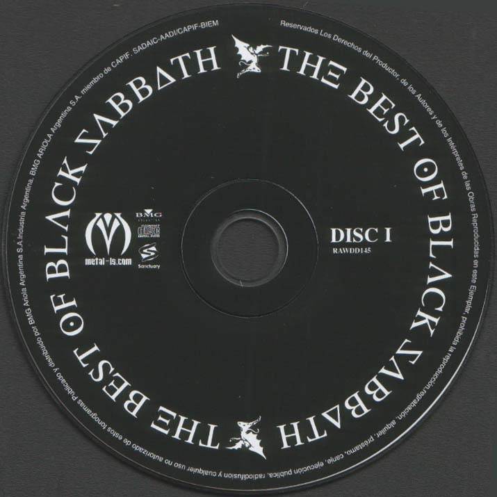 Tapio's Ronnie James Dio Pages: Black Sabbath Compilation CD 