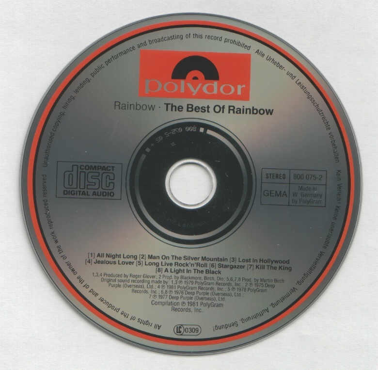 Rainbow - Rising (W. German, Polydor) how good is it ...