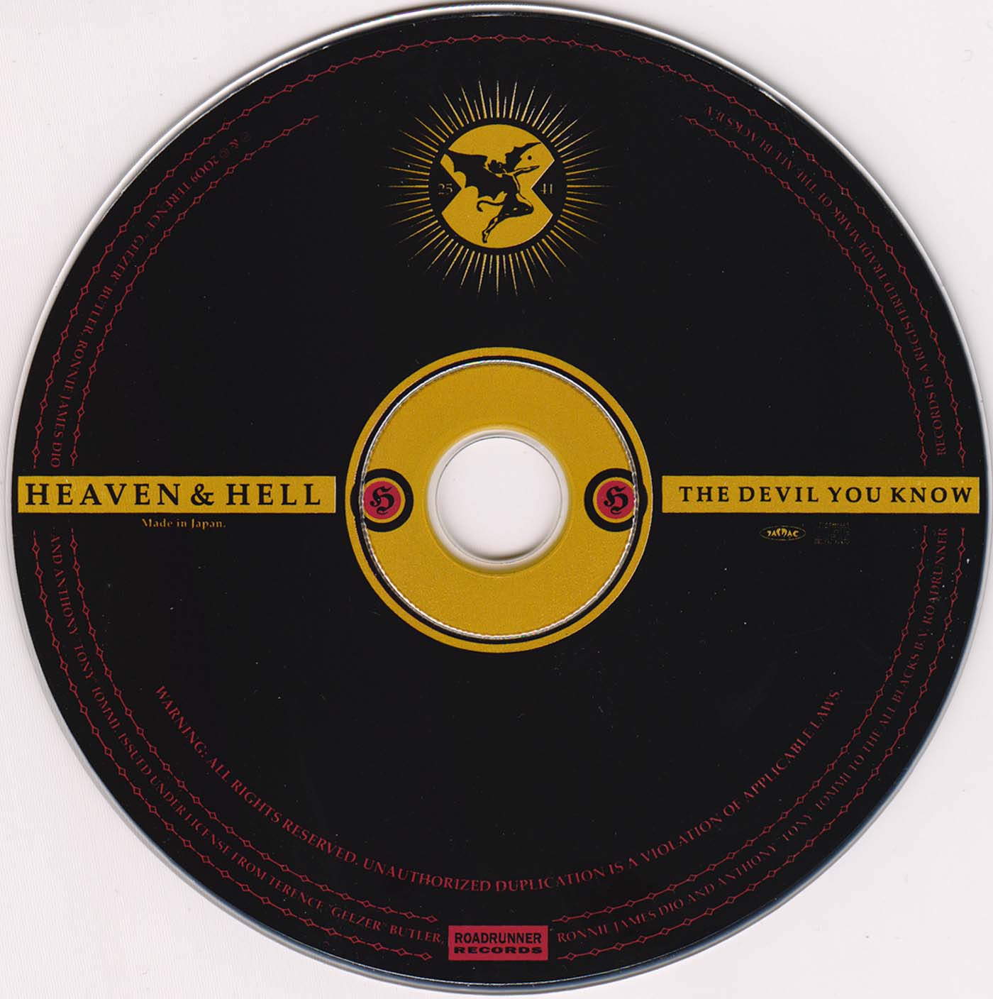 Tapio's Ronnie James Dio Pages: Heaven And Hell Counterfeit CD