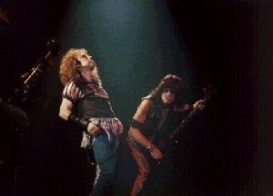 Ronnie and Jimmy on stage