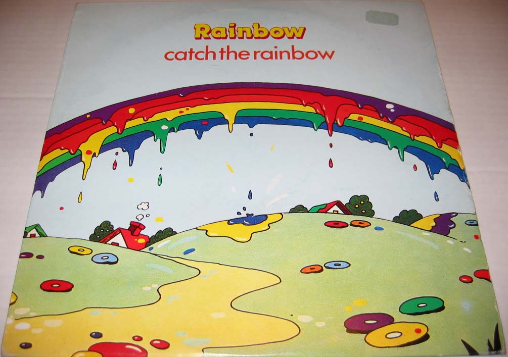 cardboard rainbow