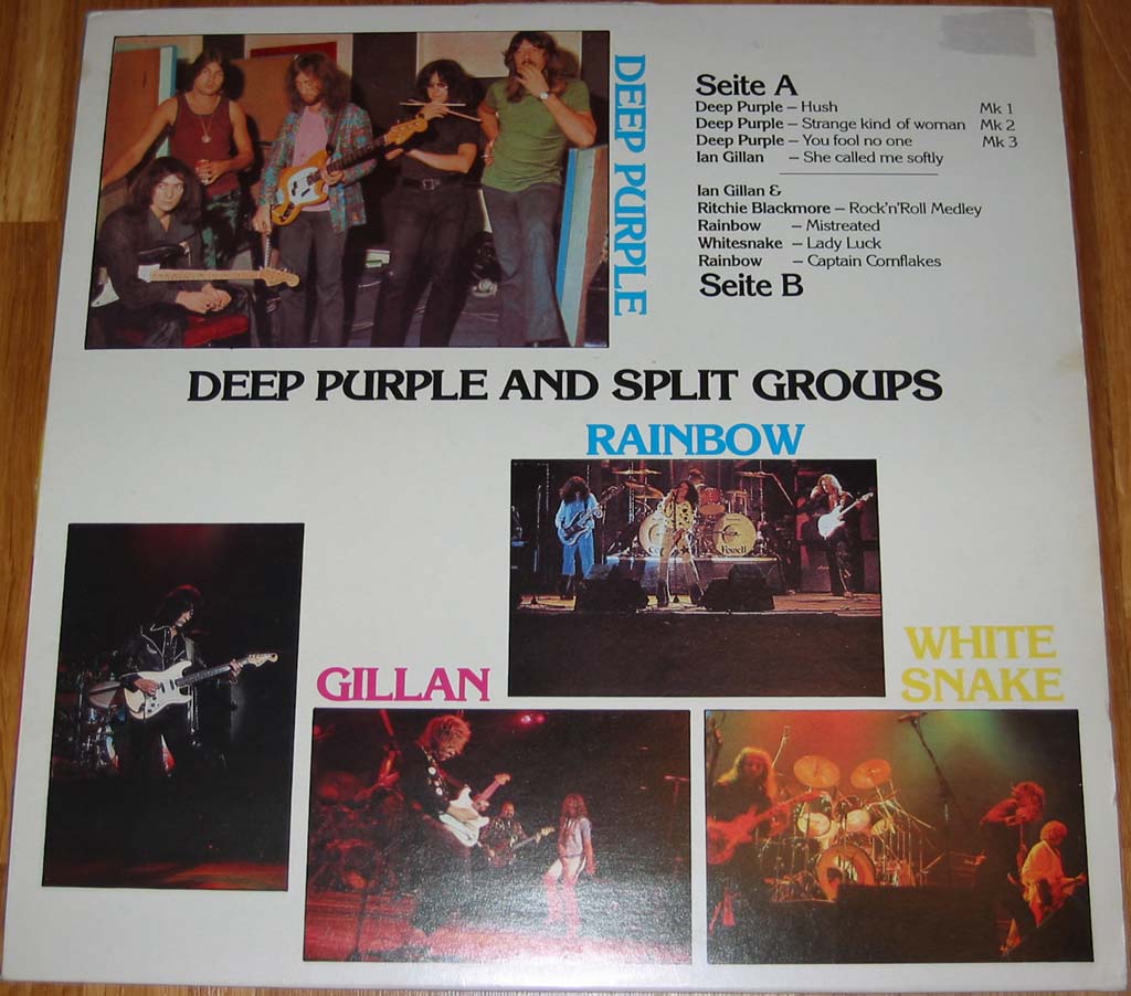 Tapio's Ronnie James Dio Pages: Rainbow LP Bootleg Discography 