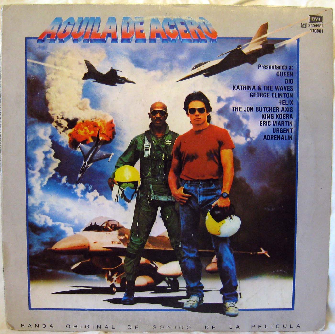 Tapio's Ronnie James Dio Pages Iron Eagle Soundtrack LP Discography