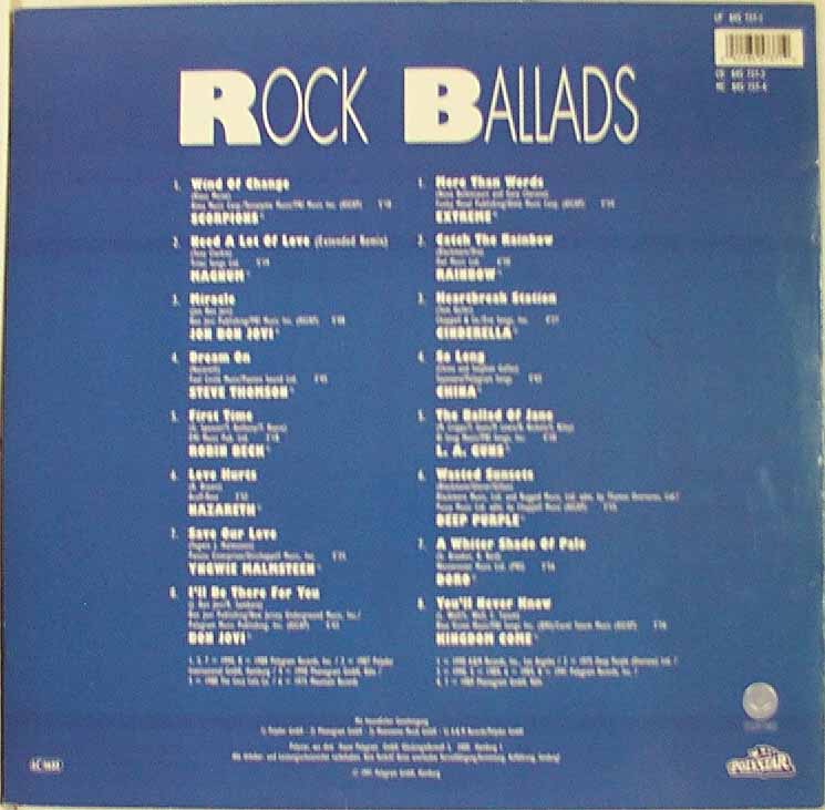 Rock Ballads