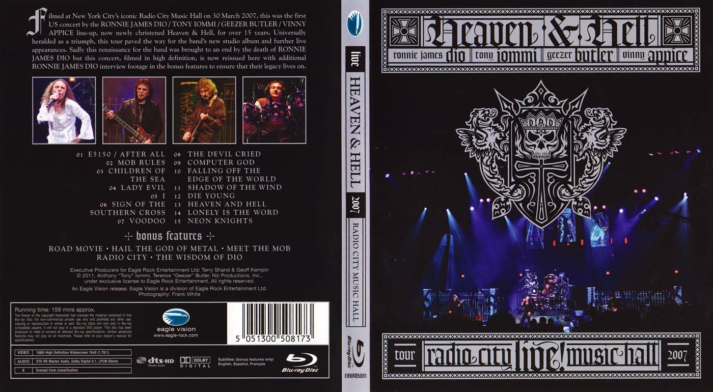 Tapio's Ronnie James Dio Pages: Heaven And Hell video discography