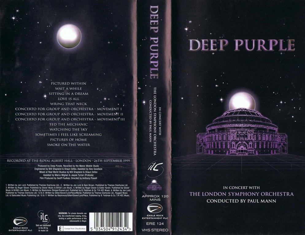 Tapio's Ronnie James Dio Pages: Deep Purple video discography