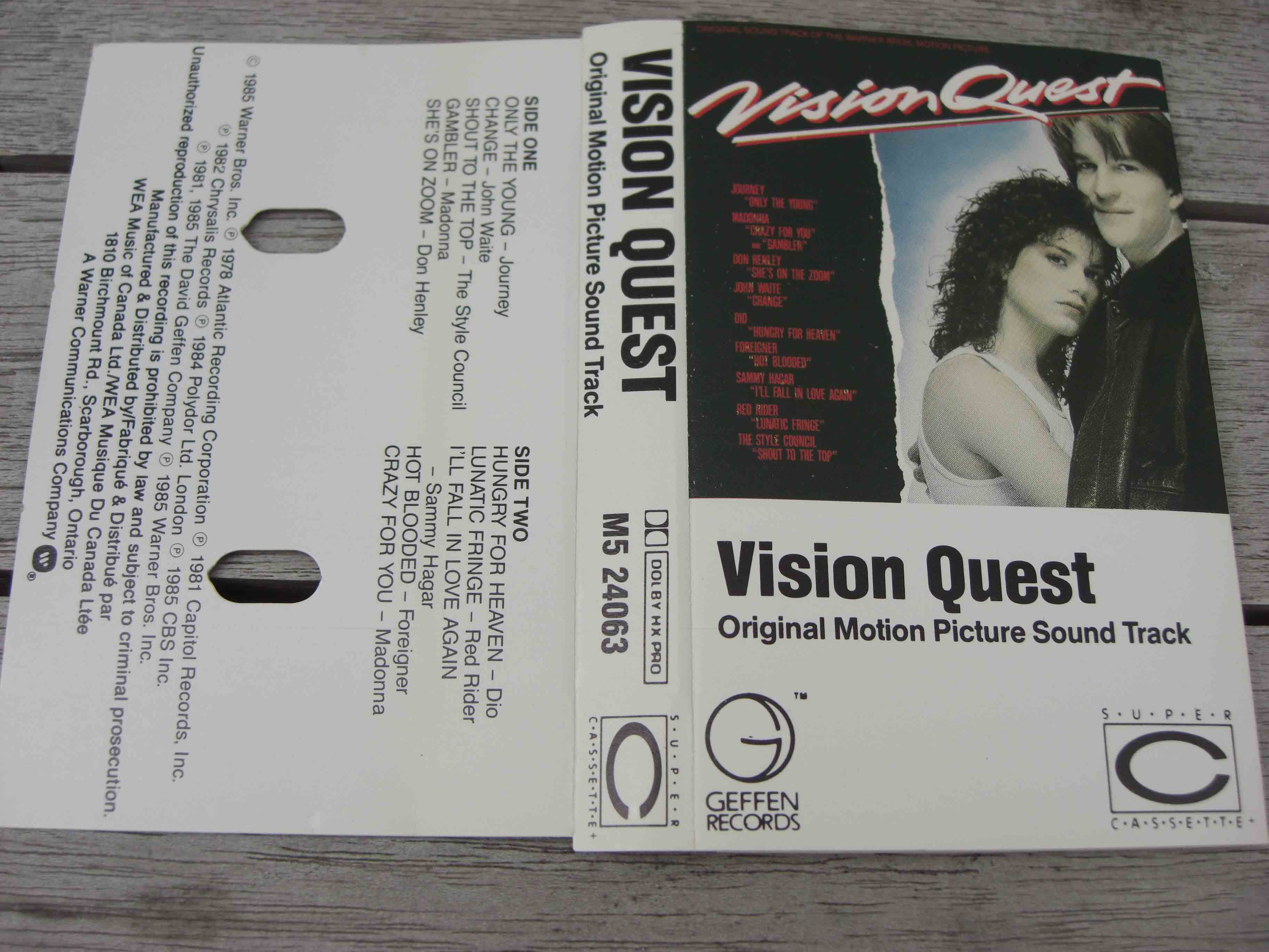 Tapio's Ronnie James Dio Pages: Vision Quest Soundtrack C