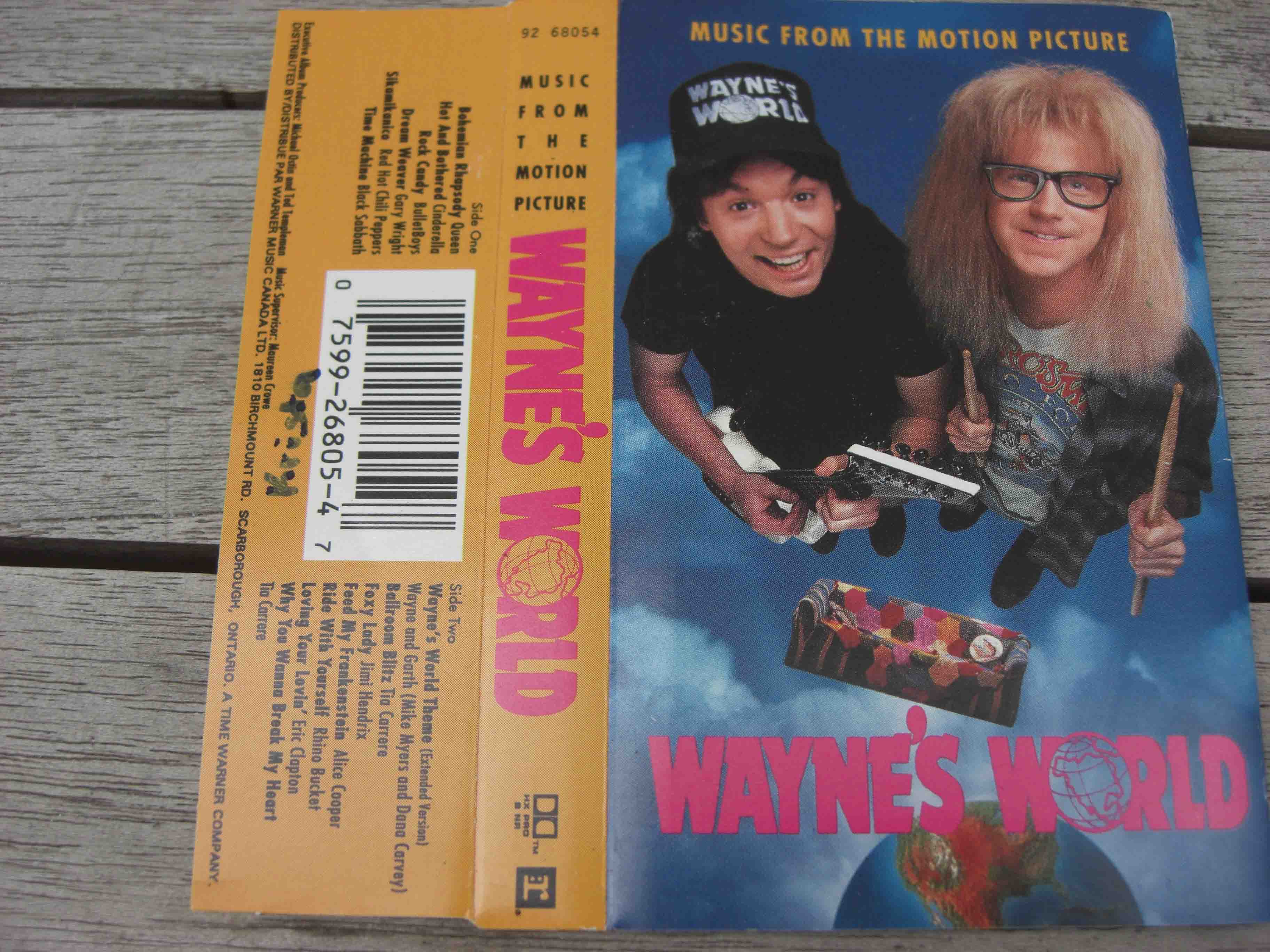 Tapio's Ronnie James Dio Pages Wayne's World Soundtrack C Tape Discography