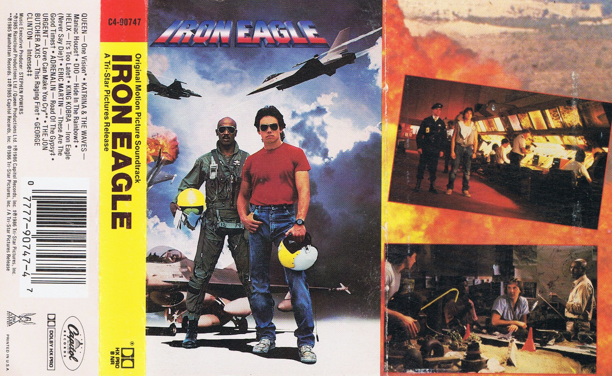 Tapio's Ronnie James Dio Pages Iron Eagle Soundtrack C Tape Discography