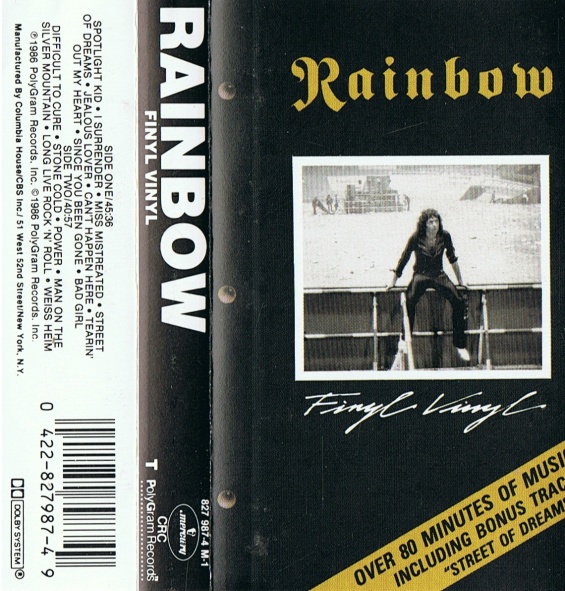 Tapio S Ronnie James Dio Pages Rainbow Compilation C Tape Discography tapio s ronnie james dio pages