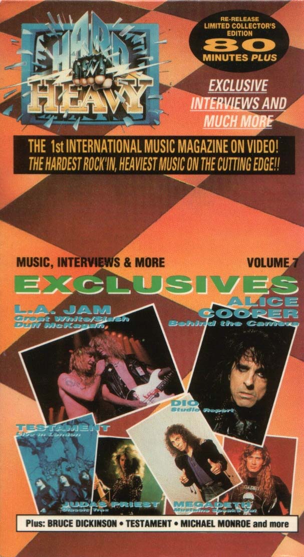 EBi　Dio Mio　VHS Tapio's Ronnie James Dio Pages: Dio video discography