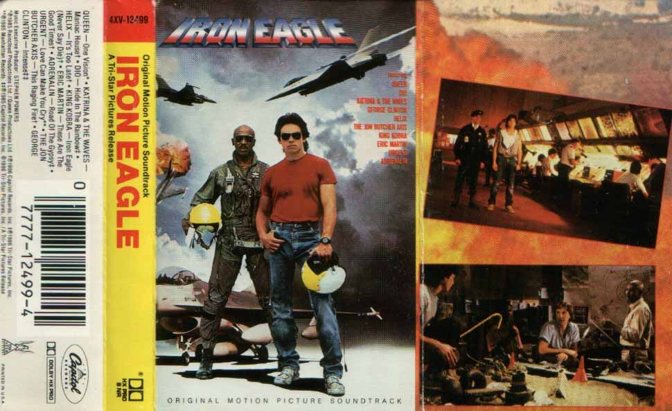 Tapio's Ronnie James Dio Pages Iron Eagle Soundtrack C Tape Discography