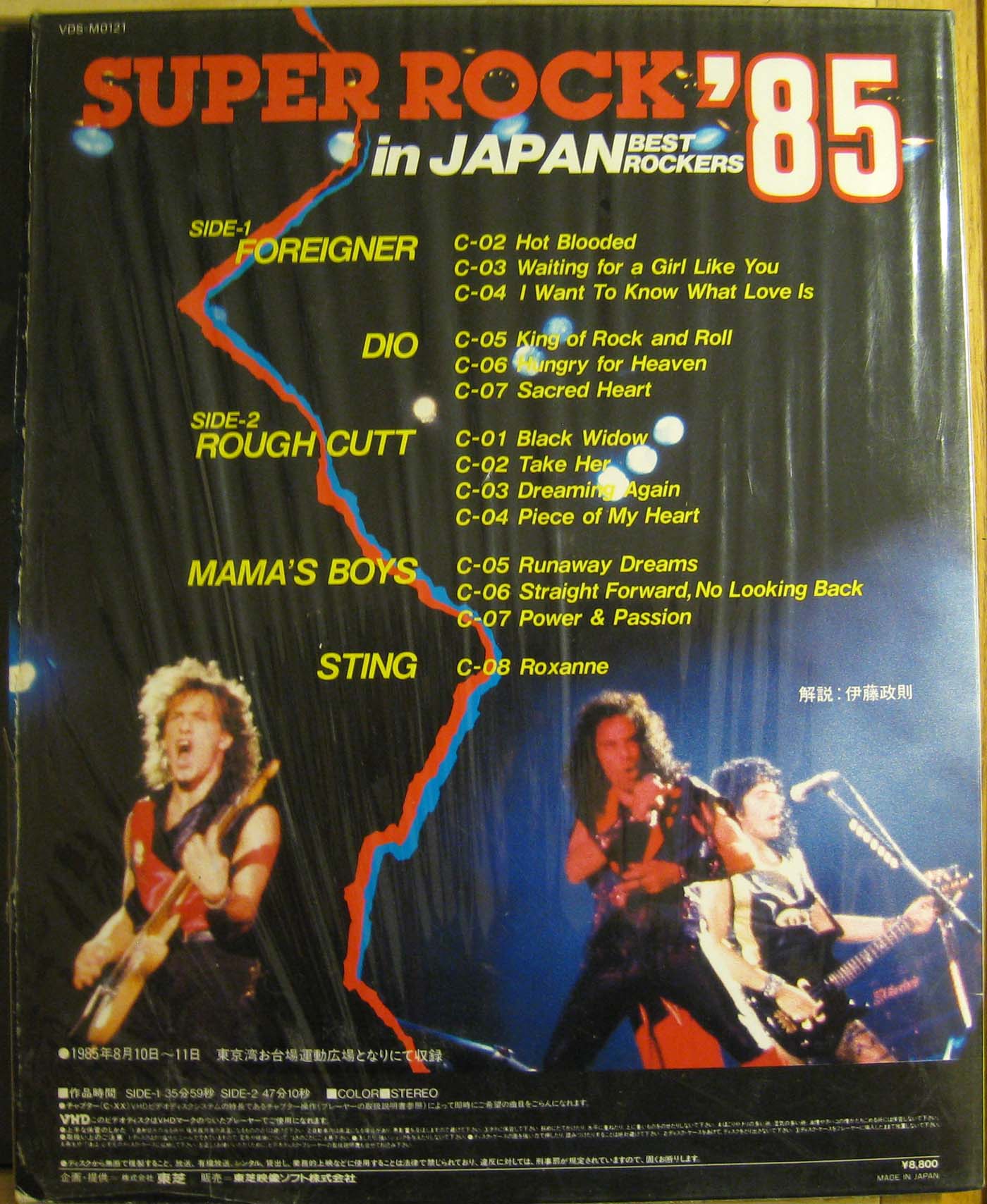Tapio's Ronnie James Dio Pages: Dio sampler video discography