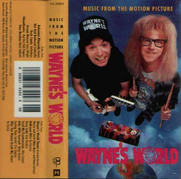 Tapio's Ronnie James Dio Pages Wayne's World Soundtrack C Tape Discography