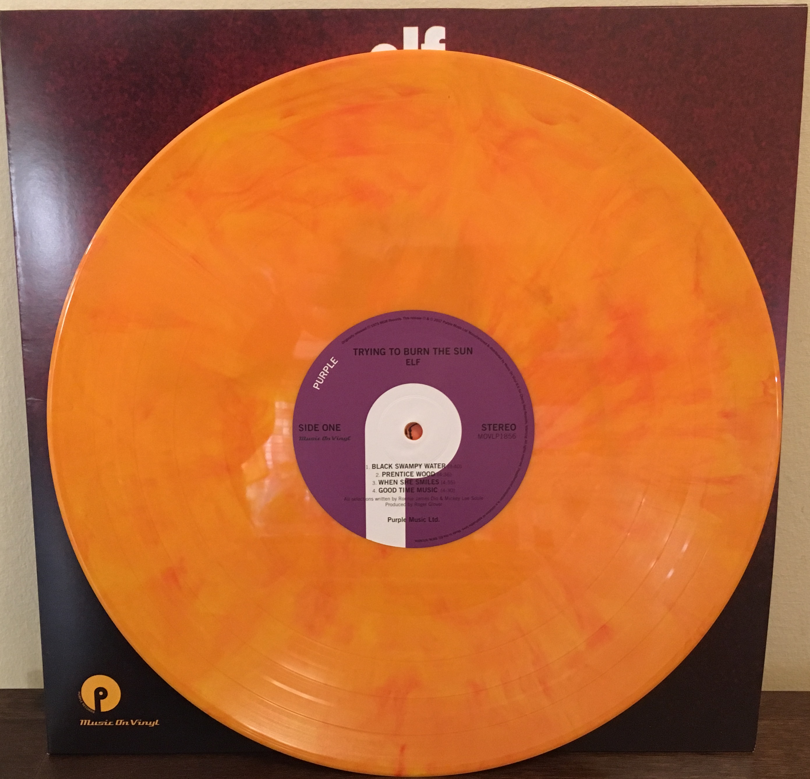 欧LP Elf Trying To Burn The Sun MOVLP1856 Purple Records, Musi 未開封 /00260 Elf - Trying To Burn The Sun - Amazon.com Music