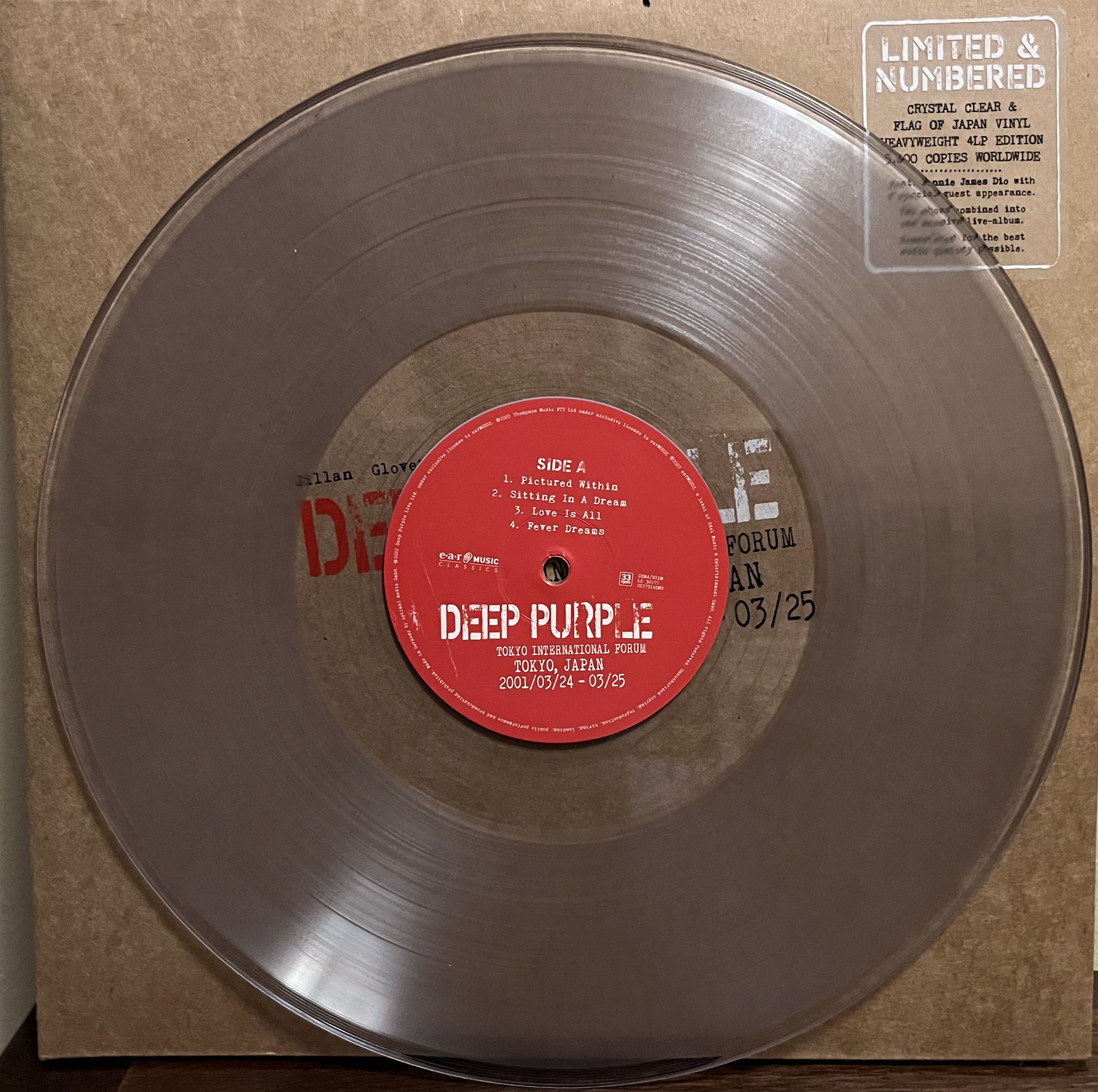 Tapio's Ronnie James Dio Pages: Deep Purple LP Discography